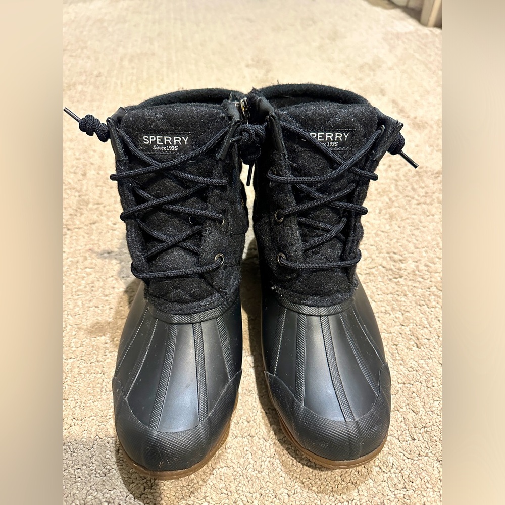 Women’s Sperry wool duck boot